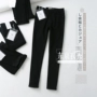 Châu Âu và Hoa Kỳ duy nhất co giãn mỏng đơn giản màu rắn tự canh chân thoải mái quần nhỏ quần đen DMK809363 thoi trang cong so