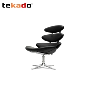 Nội thất nhà thiết kế sáng tạo Tekado CORONA LOUNGER CHAIR Ghế phòng chờ Crown