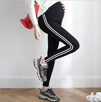 Váy bà bầu xuân hè thời trang Hàn Quốc mang bầu nâng bụng quần Slim quần dài cho bà bầu quần legging gió thể thao quần bầu mùa hè