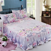 Kiểu váy đôi giường 2.0 mét phổ quát giường trải giường váy rộng để tăng tấm polyester vườn giường nhóm 2 mét - Váy Petti
