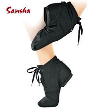 Подлинные французские танцевальные туфли Sansha джазовые сапоги джазовые сапоги JB3 холст джазовые тренировочные сапоги