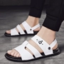 Dép nam mùa hè mới 2019 sandal cá tính Hàn Quốc xu hướng ngoài bãi biển mùa hè dép từ giải trí - Giày thể thao / sandles dép quai hậu 