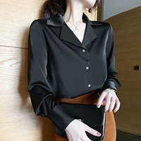 Черная рубашка, сексуальный ретро пиджак классического кроя