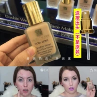 Смешанная масляная кожа!Estee Lauder Double Wear DW Make -Tap Foundation Liquid Concealer Persistent увлажняет