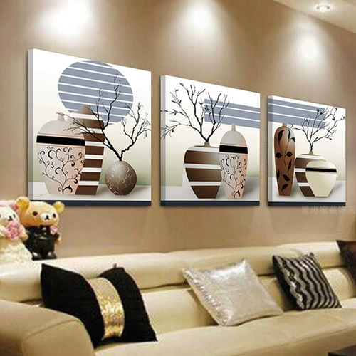 Современное и минималистичное украшение для гостиной, диван, художественная роспись для спальни