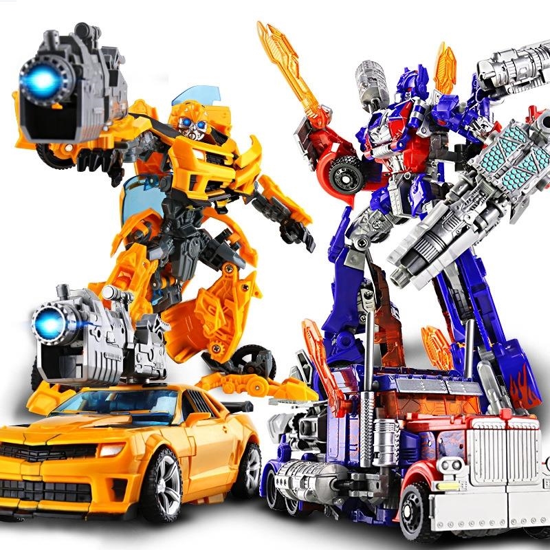 Đồ chơi biến dạng Robot rực rỡ King Kong Wasp Battle Set Optimus Prime Car Model Mech Small New Mini - Đồ chơi robot / Transformer / Puppet cho trẻ em