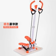 Máy chống gió nữ hộ gia đình câm máy tại chỗ leo chân máy đa chức năng thiết bị thể dục nhỏ 6 máy màu đen - Stepper / thiết bị tập thể dục vừa và nhỏ