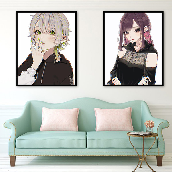 Мультяшный брендовый хвостик для отдыха, ручная роспись, DIY