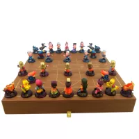 Трехмерная китайская детская стратегическая игра, интеллектуальная игрушка, сумка, три царства, подарок на день рождения