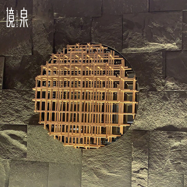 Девять большая сетка Украшение стены отели Лобби метоп декоративный кулон Офис продаж мягкая стена стена верх искусство оборудование Декоративный