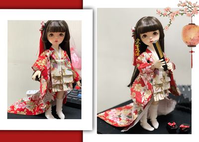 taobao agent BJD Hua Kui Dragon Tail Kimono Water Clothes, 6 points, four -point, three -pointers can customize uncle small cloth OB11
