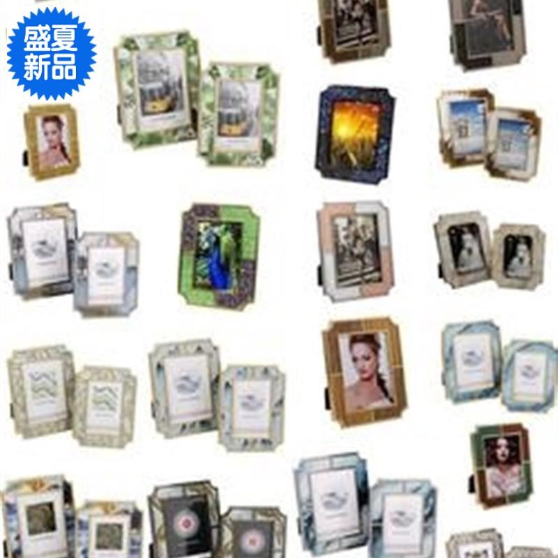 后水y像件蓝色房框创意客厅软装饰品台摆样板相框摆现代山88|ruв категории Домашний быт, рамка/рамка - от Buy2taobao.com для оказания профессиональной услуги покупки агента Taobao