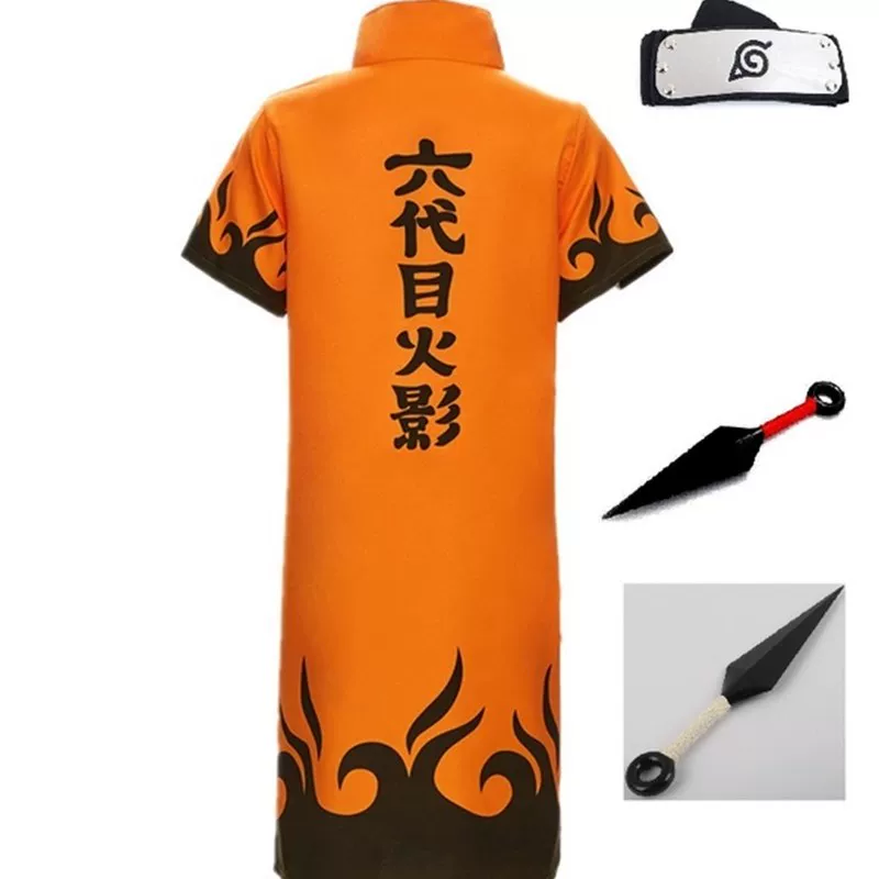 [Наруто Shippuden cosplay плащ 4-го и 6-го Хокаге плащ]