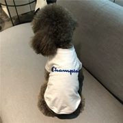 Phong cách đa chú chó cưng Pet mèo ngộ nghĩnh đẹp trai trang phục mùa hè mỏng phần trung bình áo vest chó dễ thương - Quần áo & phụ kiện thú cưng