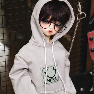 taobao agent Free shipping over 68 [30,000 Dean Spot] BJD baby clothing 4 -point smile connecting hooded shirt suite SD baby