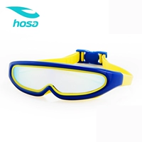 Chính hãng hosa Hosa đàn ông và phụ nữ trẻ em kính bơi không thấm nước sương mù khung lớn tấm đơn kính mạ 218161202 - Goggles kính bơi cận view