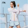 Zhong Chuxi Li Ning nữ mùa hè 2023 quần áo chống nắng mới áo gió chạy bộ áo khoác nữ AFDT182 mẫu áo khoác nữ đẹp 2021
