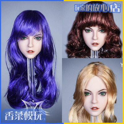 taobao agent YMTOYS 1/6 hairpin female head carving ymt031 Alice is suitable for TBL PH gum female body