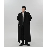 Оригинальные зимние наплечники, костюм, шерстяное пальто, сделано на заказ, в корейском стиле