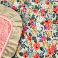 Một mảnh của flannel quilted chăn quilt ấm Hàn Quốc lông cừu giường bao gồm đôi mùa thu và mùa đông dày lên - Trải giường drap giường