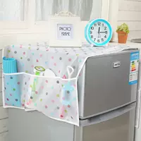 Che tủ lạnh che túi treo tủ lạnh che bụi vải túi lưu trữ thiết bị gia dụng hàng đầu chống thấm khăn khăn cửa hàng hộ gia đình Hàn Quốc - Sản phẩm chống bụi vỏ bọc máy giặt giá rẻ	