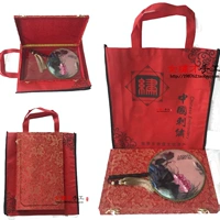 Подарочная коробка, набор в стиле древности, ретро круглый веер, система хранения, китайский стиль