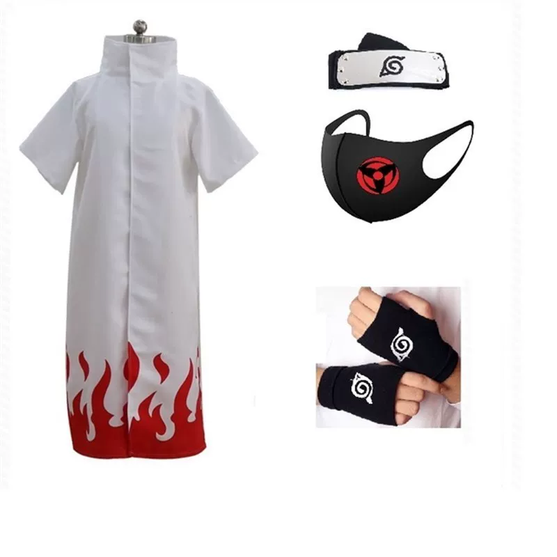 [Наруто Shippuden cosplay плащ 4-го и 6-го Хокаге плащ]