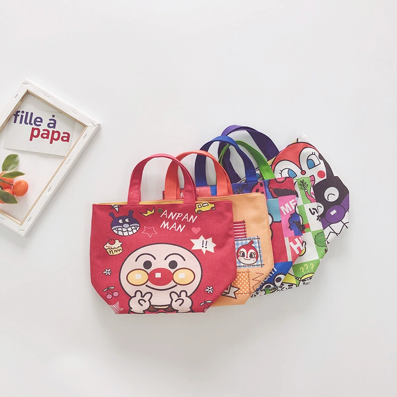 Túi mẹ 2020 in hoạt hình mới dễ thương Túi vải thời trang đa chức năng túi đựng đồ ăn trưa lớn - Túi / túi Baby