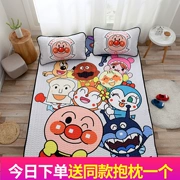 Red Cartoon Network Anpanman Tencel Ruanxi lụa băng ba mảnh mat không khí rửa được điều Ruanxi 1.51.8 mét - Thảm mùa hè