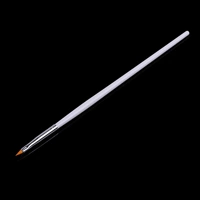 Dụng cụ làm móng tay khắc bút trắng que khắc bút nhựa trị liệu ánh sáng vẽ bút tinh thể bút vẽ hoa hoa bút nhỏ - Công cụ Nail kềm cắt móng giả