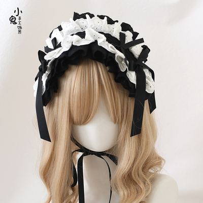 taobao agent Hair accessory, hairgrip with bow, headband, Lolita style