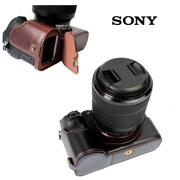 Đế máy ảnh Sony A9 A7RM3 A7R III A7RII A7M2 A7M3 Vỏ máy ảnh Nửa da - Phụ kiện máy ảnh kỹ thuật số