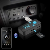 Beiqi Wei Wang S50 M20 M35 Car MP3 Bluetooth rảnh tay thu âm thanh xe hơi Phổ Phổ - Phụ kiện MP3 / MP4 núm tai nghe sony