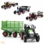 Đặt ngô mô phỏng tinh tế trẻ em kỹ thuật xe tải đồ chơi cậu bé nông trại máy kéo cắt cỏ bán trailer sản phẩm mới - Khác đồ chơi đồ chơi
