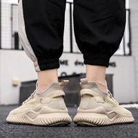 Трендовая универсальная летняя дышащая спортивная обувь для отдыха, световая панель, кроссовки, в корейском стиле