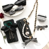 Мобильный телефон, цепь, подтяжки, металлическая сумка на одно плечо, ремешок для сумки, в стиле Шанель