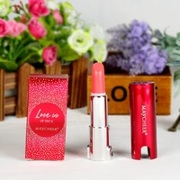 Làm đẹp 玫瑰 Rose Essence Silky Lipstick Son môi bền màu Không thấm nước dưỡng ẩm Không dễ làm mất màu Chăm sóc môi son dưỡng dhc có màu