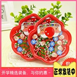 Детский мультяшный ластик для школьников, обучающие рождественские канцтовары для детского сада, подарок на день рождения