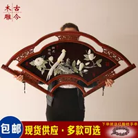 Резное украшение для спальни, трехмерная настенная подвеска для гостиной, китайский стиль, 3D