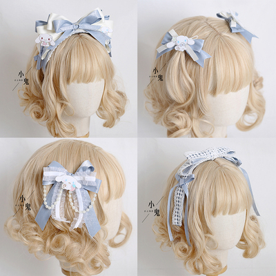 taobao agent Genuine hairgrip with bow, cute headband, hair accessory, Lolita style