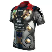 Trò chơi bóng bầu dục Melbourne Storm 2018 tại nhà Jersey Storm Rugby Jersey - bóng bầu dục