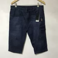Корейский бренд Tide Summer New Product Men's Blue Seven -точный джинсовый брюки бесплатная доставка рекомендуется подлинная похвала