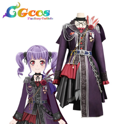 taobao agent CG Japanese Animation Second -generation Girl Band Bang Dream Utakawa Yako Cosplay Set Free Shipping