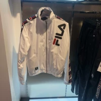 Bộ sưu tập Fila Fila đích thực 2019 xuân mới nam nữ dệt ấm áp áo khoác cotton T11U913715 - Thể thao xuống áo khoác áo phao nữ dáng dài 2020