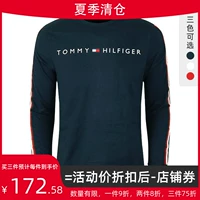 Tommy hilfiger, мужской весенний базовый приятный телу лонгслив для отдыха