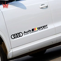 Бесплатная доставка Audi audi Q7 Плачковая наклейка цветочной крови A4L A6LTTQ3Q5A1SPORT Дверные наклейки