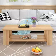 Bàn cà phê đơn giản hiện đại phòng khách lưu trữ đồ nội thất đơn giản bàn cà phê đôi bằng gỗ nhỏ bàn cà phê nhỏ căn hộ bàn nhỏ - Đồ nội thất thiết kế
