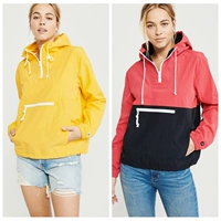 Abercrombie Fitch American Amerine AF Женская женская весенняя тонкая полупробранная трассовая куртка транш 248406-1