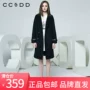 Phụ nữ mùa đông của CCDD cửa hàng mới đích thực áo len nữ dài tay áo khoác dài Hàn Quốc - Áo Hàn Quốc áo khoác dạ nữ dài
