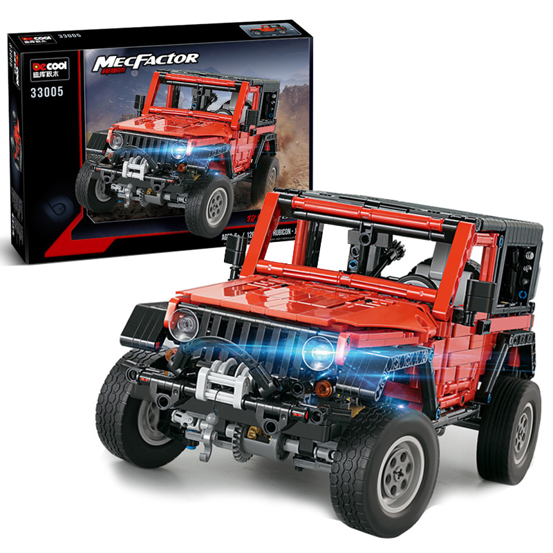 Copy LEGO Dicoku MOC-8863 Arakawa Wrangler Jeep off-road vehicle assembling  building blocks toy 33005 | Lazada PH